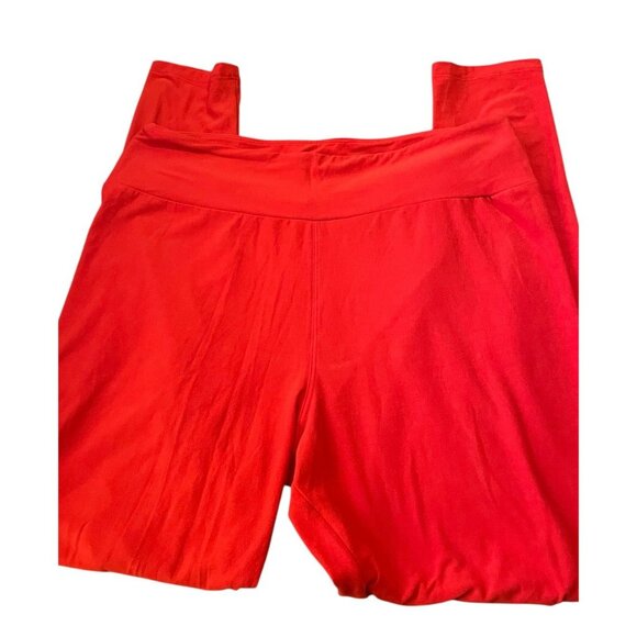 LuLaRoe Red Leggings - Picture 2 of 5